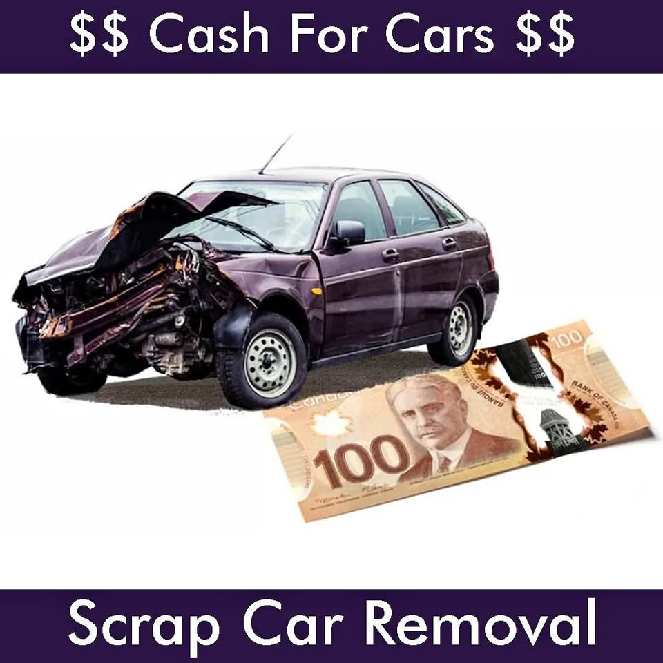 Cash for scrap car removal service in Calgary